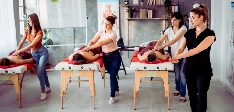 Become a Massage Therapist. 