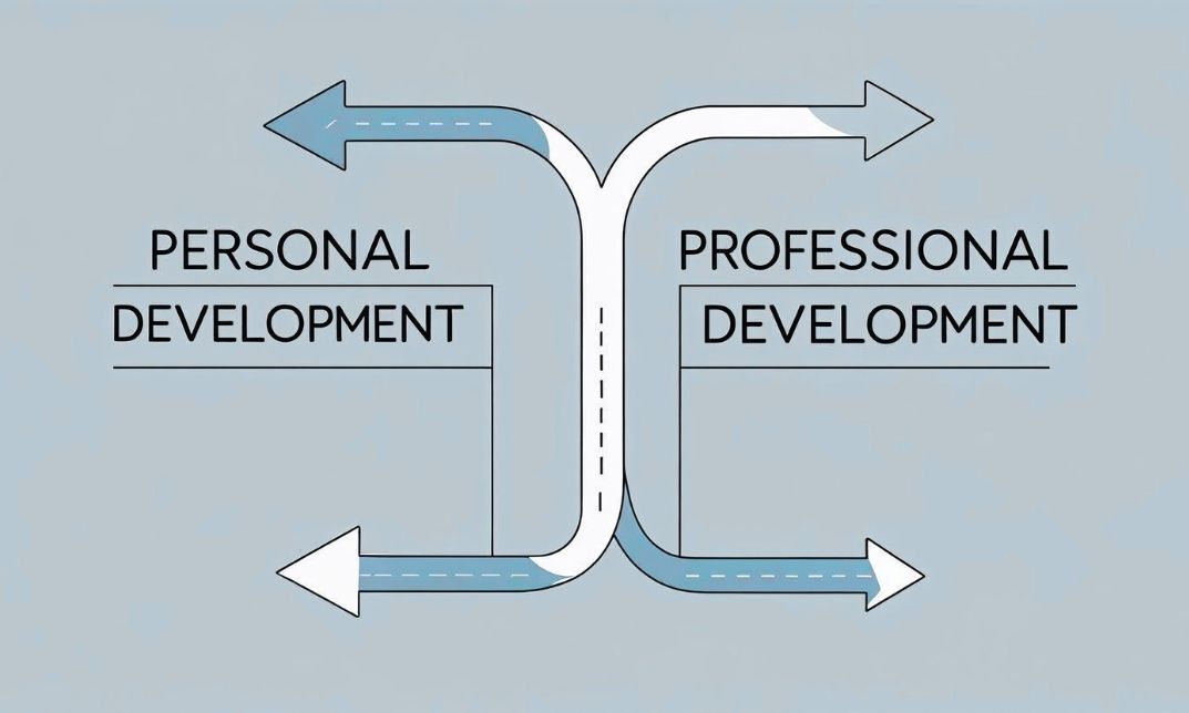 personal vs professional development and growth