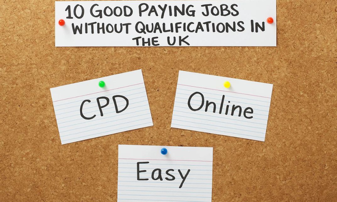 good paying jobs without qualifications