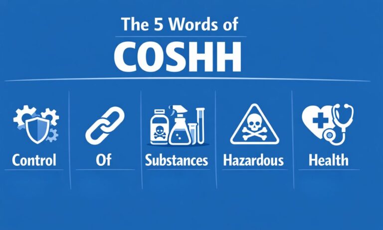 5 Words of COSHH