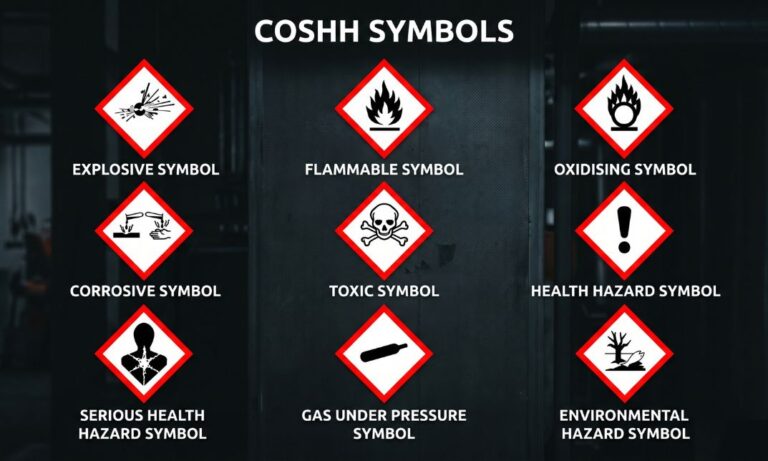 Full List of COSHH Symbols