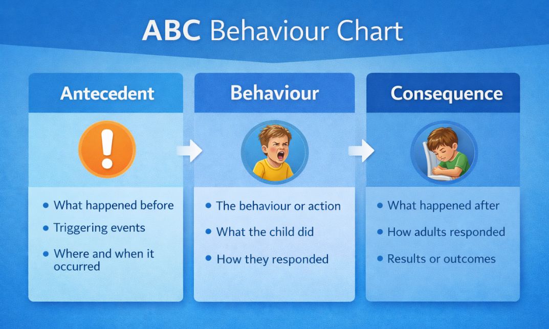 abc behaviour chart