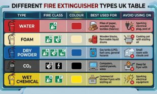 Fire Classification Uk Different Fire Extinguisher Types UK: Full Guide