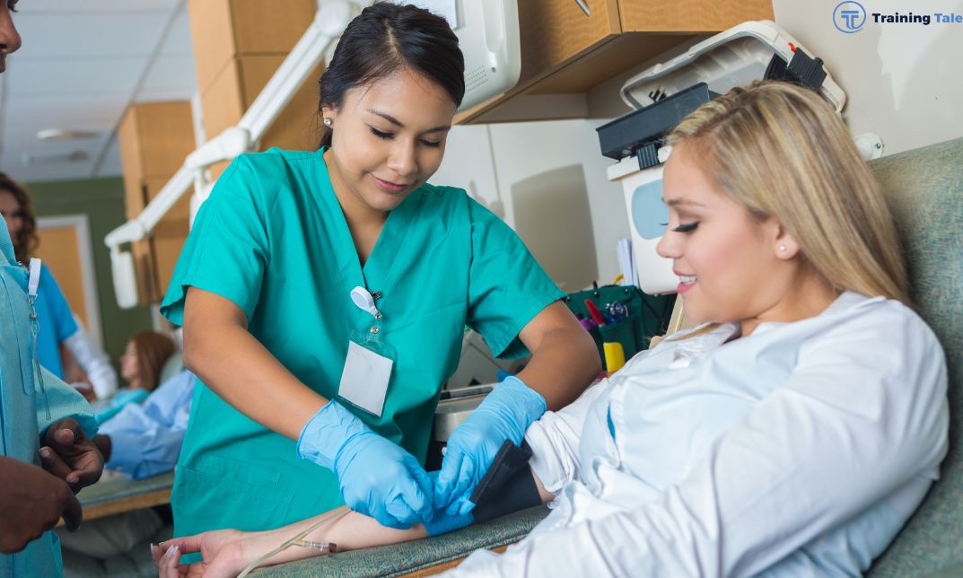 how do you become a phlebotomist uk