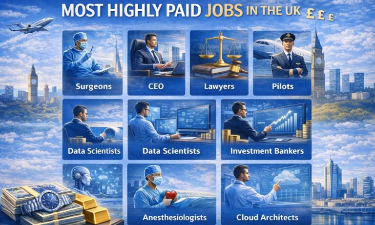 most highly paid job in the UK