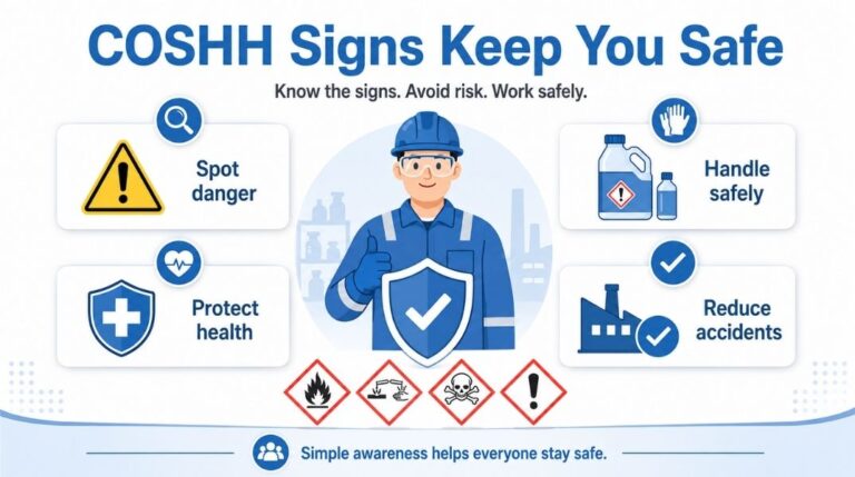 COSHH Signs and Meanings At Work