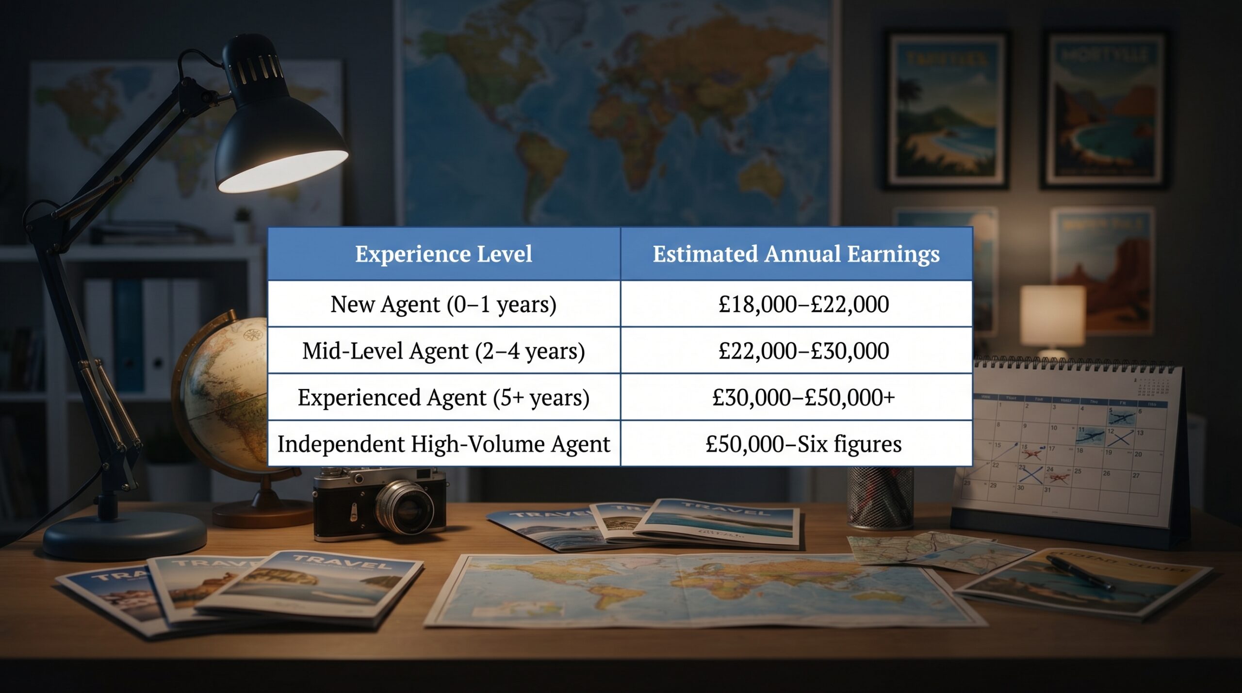 How Much Do Travel Agents Actually Earn in the UK