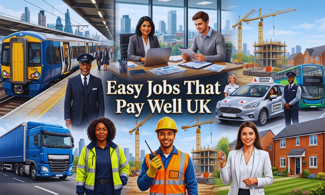 Easy Jobs That Pay Well UK