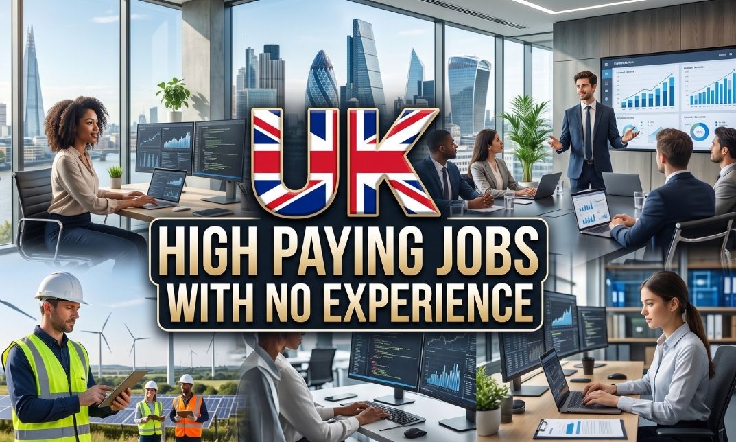 High Paying Jobs With No Experience