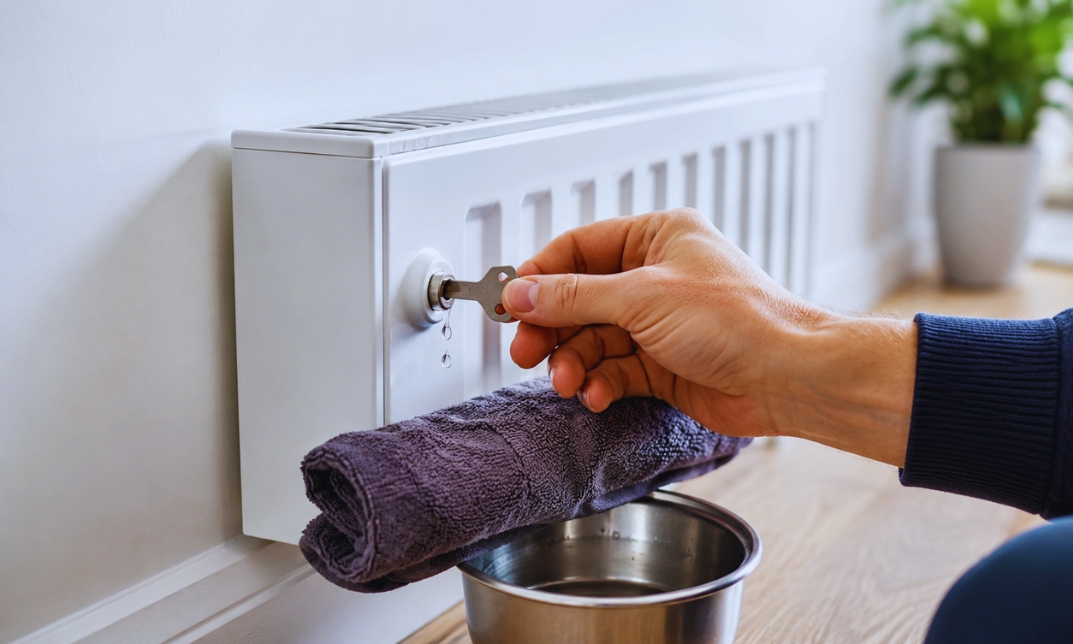 How to bleed a radiator effectively