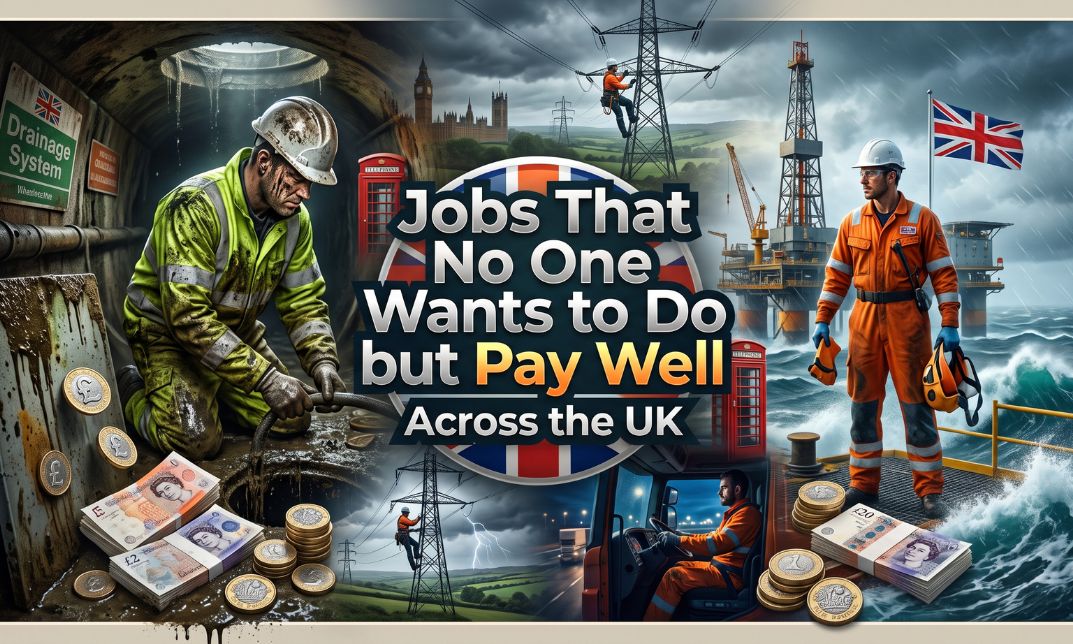 Jobs that no one wants to do but pay well