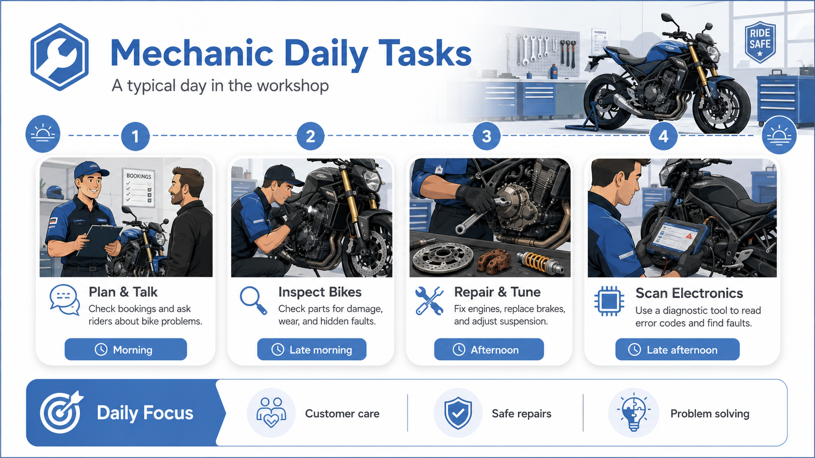 What Do Mechanics Do Daily