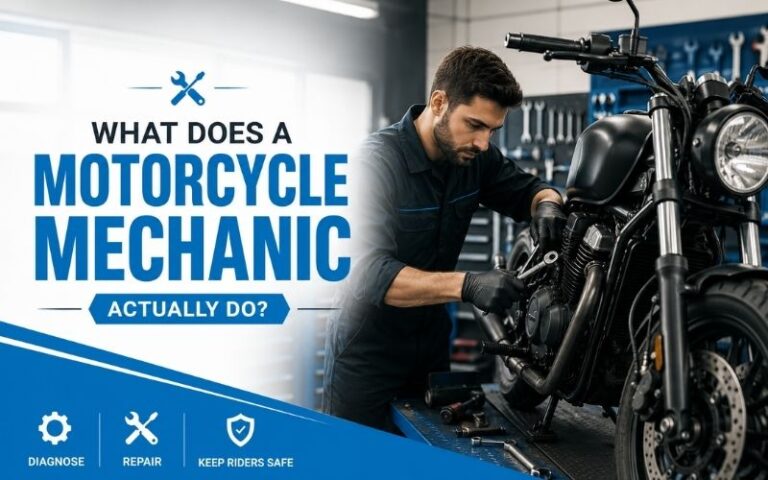 What Does a Motorcycle Mechanic Actually Do