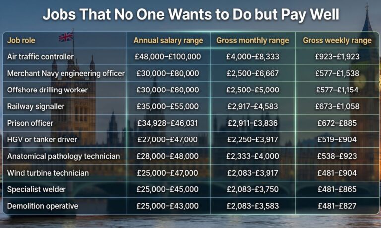 Which Jobs That No One Wants to Do but Pay Well