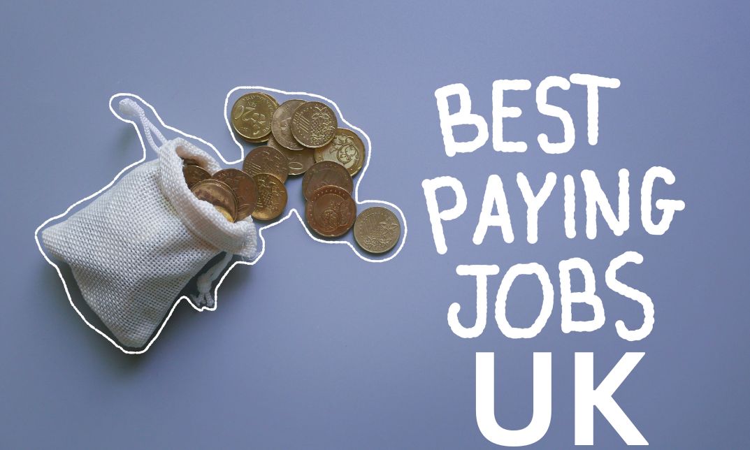 best paid jobs UK