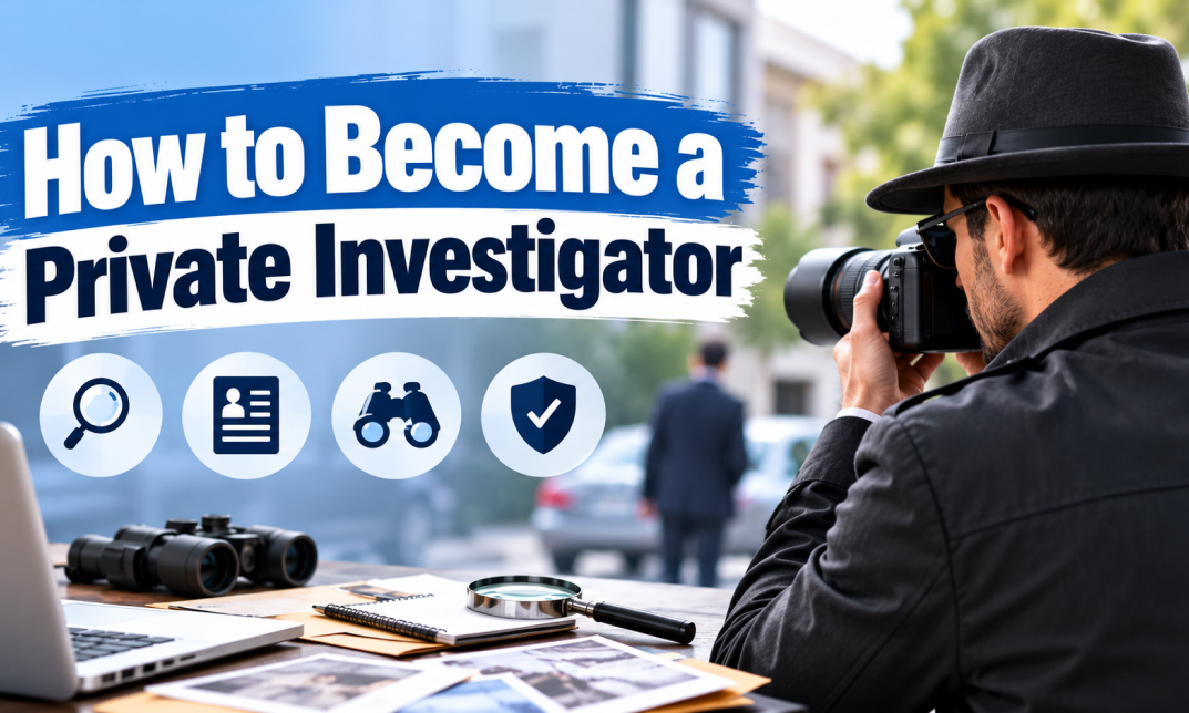 how to become a private investigator